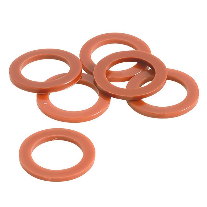 Joints vidange X 6 en nylon diamètre 14,5 x 22 mm