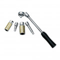 Kit cliquet + douille à bougies 16 et 21 mm