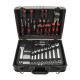 Mallette d’outillage auto 158 outils