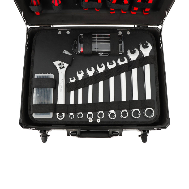 Mallette d’outillage auto 158 outils