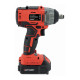 Clé a choc sans fil brushless - 18V 2Ah 250Nm