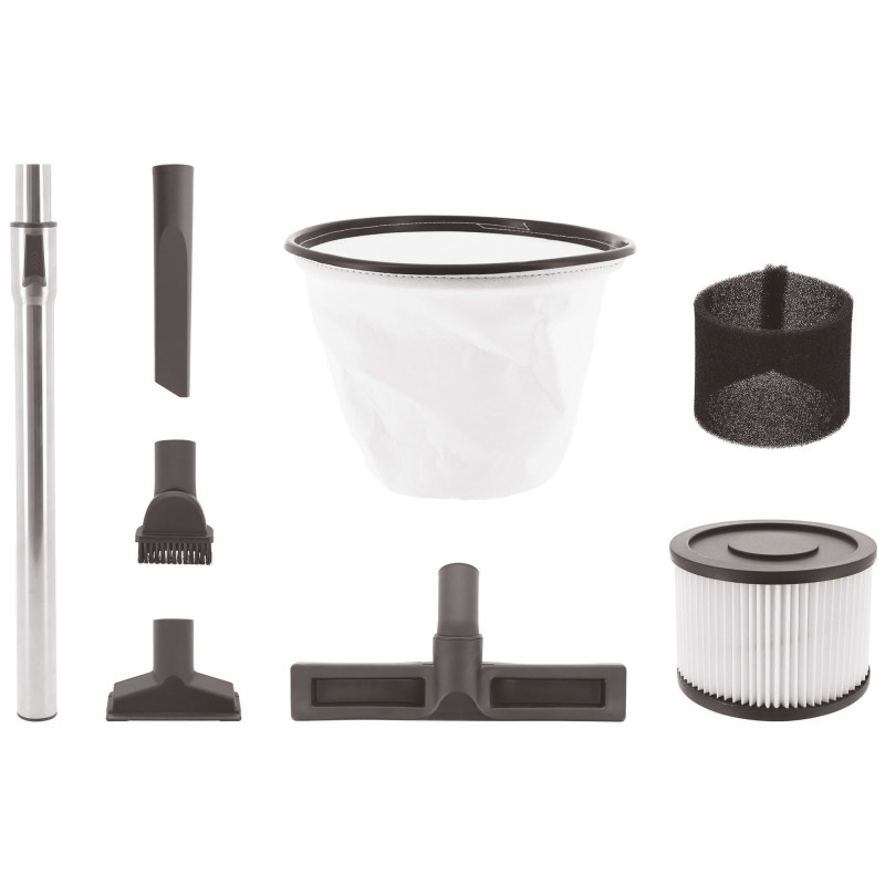 Aspirateur eau et poussière - 20 litres - 1200W - Filtre HEPA