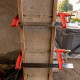 Lot de 2 serres joints à pompe 30 cm - Acier laminé - Longueur de serrage 30 cm - Frein anti glissement