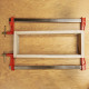 Lot de 2 serres joints à pompe 60 cm - Acier laminé - Longueur de serrage 60 cm - Frein anti glissement