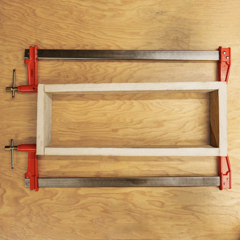 Lot de 2 serres joints à pompe 60 cm - Acier laminé - Longueur de serrage 60 cm - Frein anti glissement