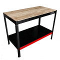 Etabli d'atelier - Table de travail - 120x60x90cm - Structure Acier - Montage sans Vis - Bricolage Atelier Garage