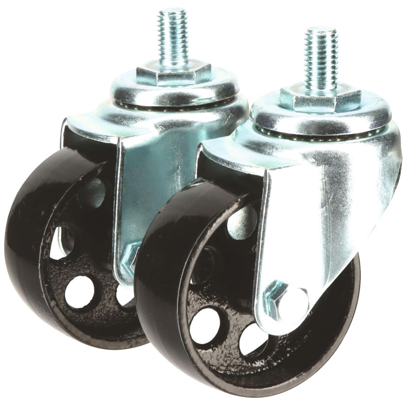 2 roulettes orientables pour support moteur 450Kg AUTOBEST réf 323981