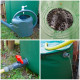 Réservoir récupérateur eaux de pluie 300 Litres cuve souple PVC armé - Pliable - Avec Robinet et Soupape de Décharge - Filtre