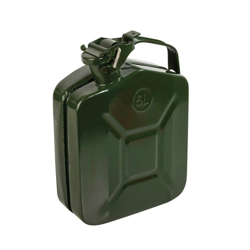 Jerrican métal, homologué  5 litres Type US