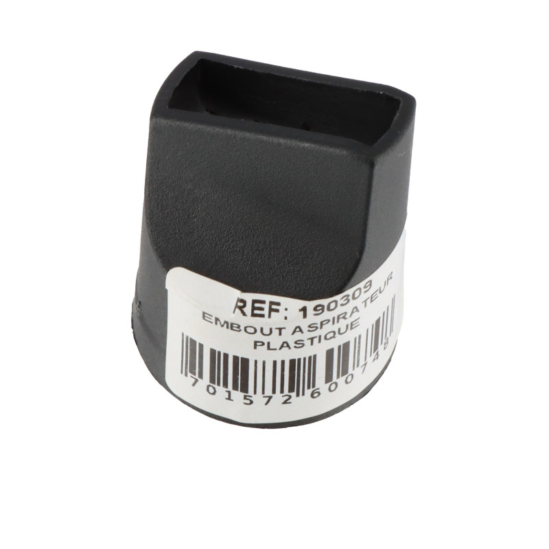 Embout aspirateur plastique - pour Aspirateur à cendres - pièce de rechange pour ref OXEO 760352