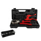 Kit outils sertir multicouches - Pince sertisseuse Pro - 4 mâchoires TH - Redresseur tube - Calibreur ébavureur - Coupe tube