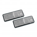 Catadioptres blancs dimensions 57x40 mm X 2