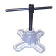 Extracteur de moyeux 4 branches - AUTOBEST