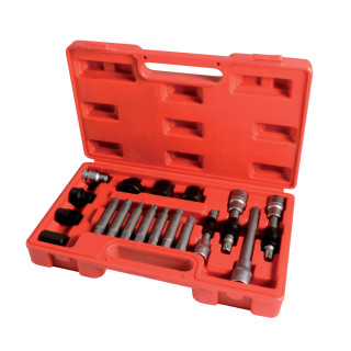 Kit extracteurs pour poulies debrayable d’alternateur Multi marques - 18 Pièces - AUTOBEST