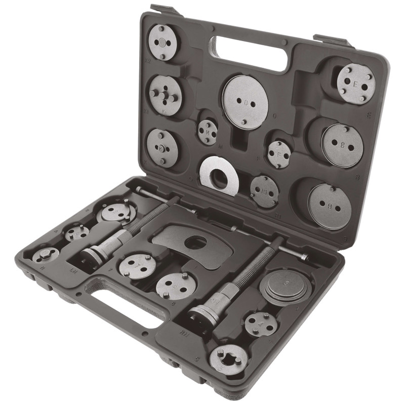 Coffret repousse piston de frein avant / arrière 22 pièces