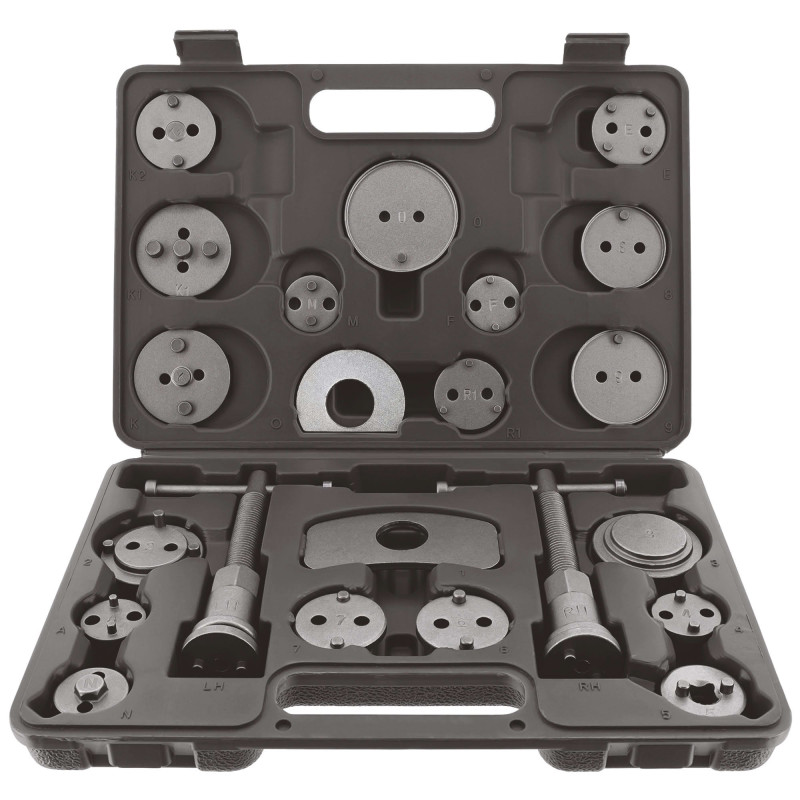 Coffret repousse piston de frein avant / arrière 22 pièces