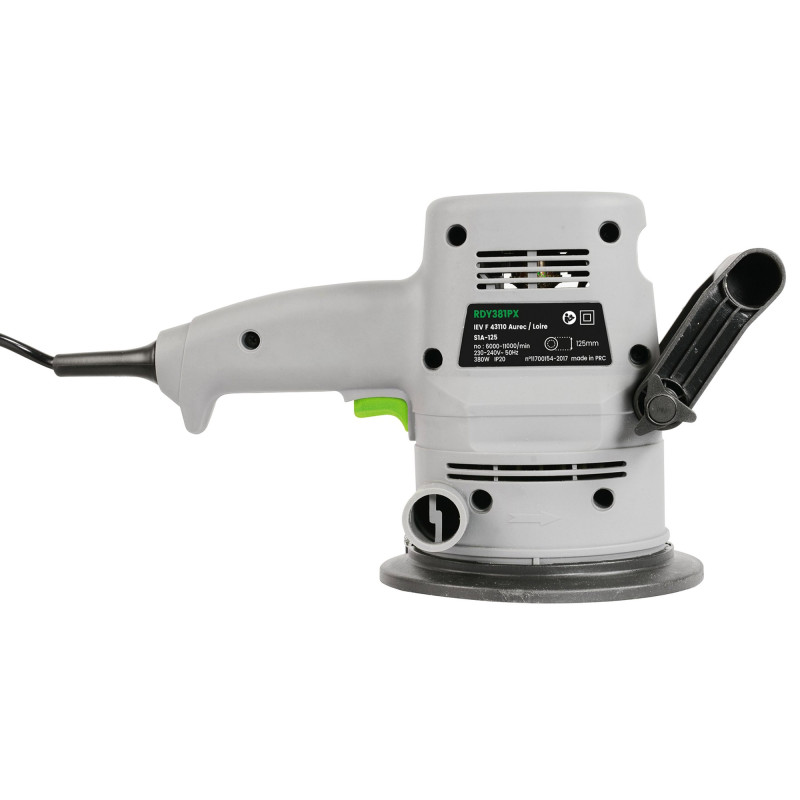 Ponceuse excentrique 380W Ø 125mm  - RONDY