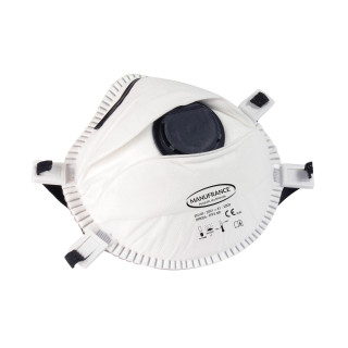 Masque antipoussieres ffp3 avec coque et valve