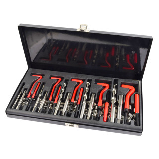 Kit réparation pour filetages 130 pièces - M5 à M12