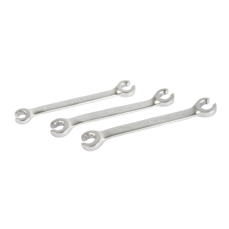 Lot de 3 clés à tuyauter 8-10 11-13 12-14 mm