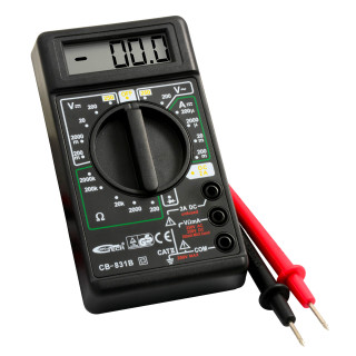Testeur digital catégorie Iii mesures jusqu’à : 500V, 200Ma