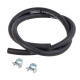 Tuyau pour carburant 6/11 mm - Colliers - Longueur 1 mètre