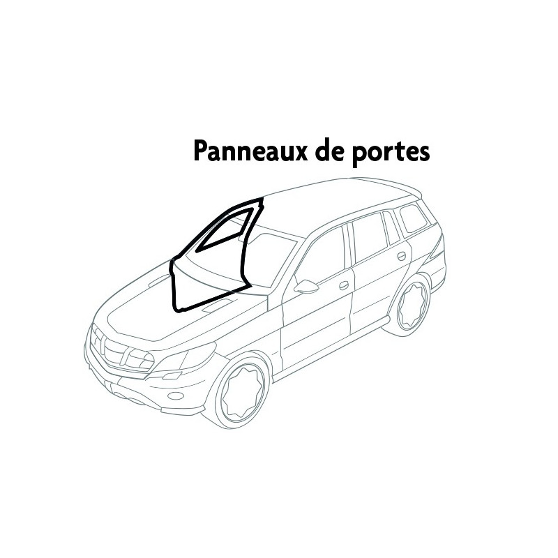 Coffret d'agrafes panneaux de portes