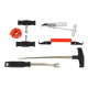 Kit démontage de pare brise 7 pièces