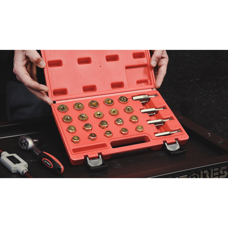 Coffret de réparation filetage et bouchon de vidange