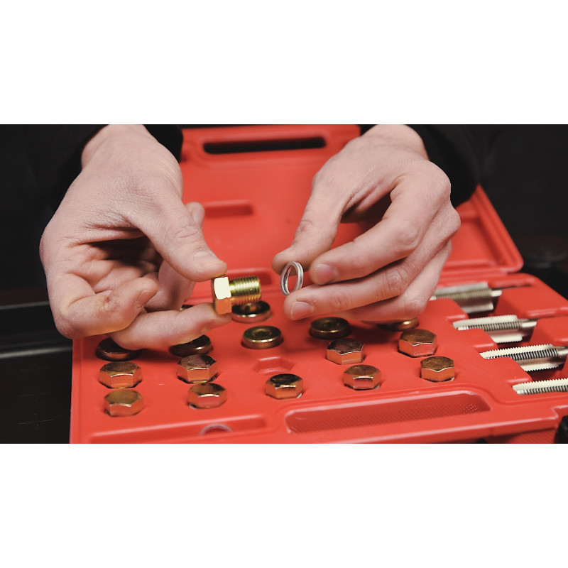 Coffret de réparation filetage et bouchon de vidange