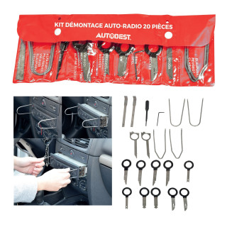Kit démontage Autoradio toutes marques