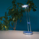 Lampe de bureau télescopique bleue LED