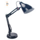Lampe de bureau articulée noire - métal