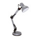 Lampe de bureau articulée grise - métal
