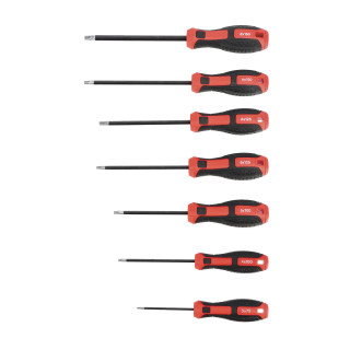 Lot de 7 Tournevis Torx lame S2 - Manche bi-matière