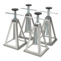Lot de 4 Chandelles aluminum pour caravane Capacité 900 Kg par chandelle