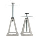 Lot de 4 Chandelles aluminum pour caravane Capacité 900 Kg par chandelle