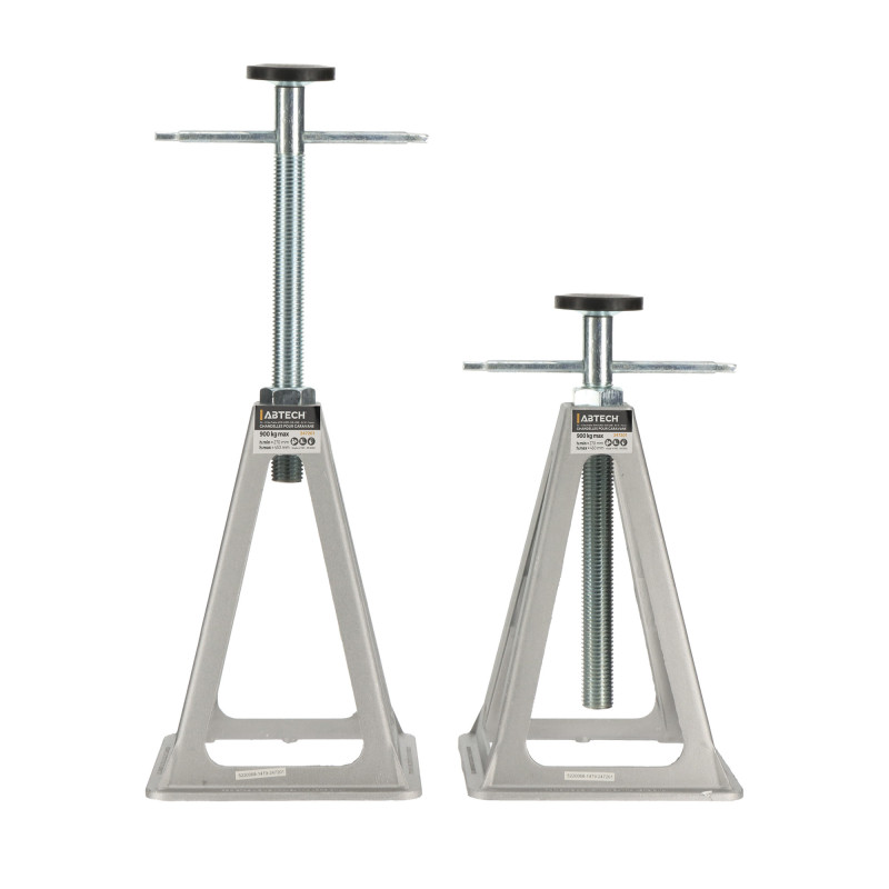 Lot de 4 Chandelles aluminum pour caravane Capacité 900 Kg par chandelle
