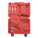 Coffret de nettoyage d'injecteur - siège et compartiment  - 19 pièces