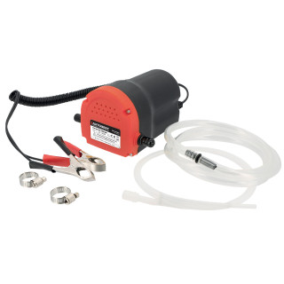 Pompe de vidange moteur 12V 60W avec fusible 10A - AUTOBEST