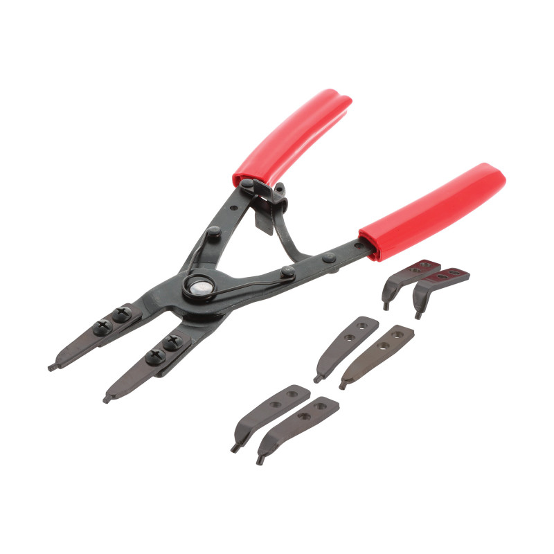 Pince circlips 3 têtes grand modèle intérieur