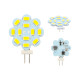 Lot de 2 ampoules G4 SMD 12/24V diamètre 30mm connexion latérale