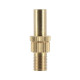 Jeu 16 embouts de gonflage laiton et plastique