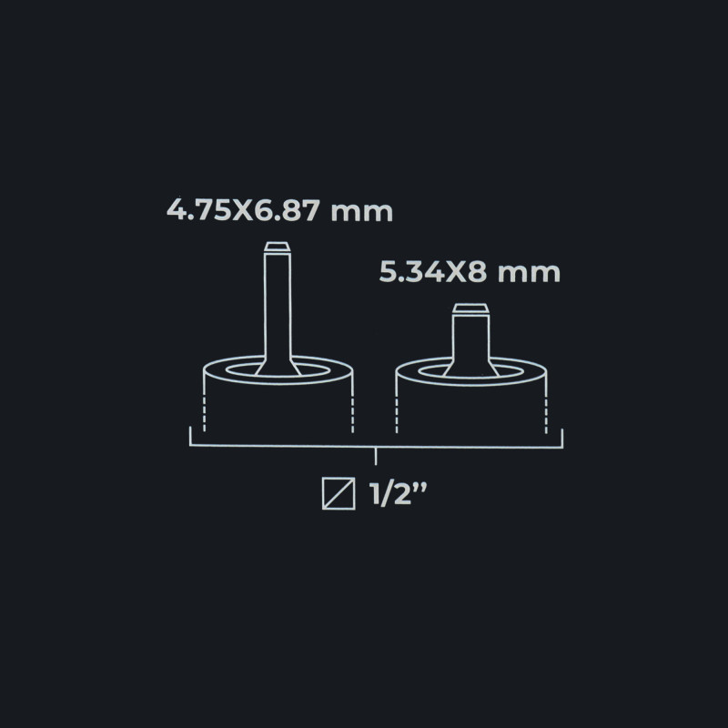 Jeu de 2 outils d'écartement pour jambe de force