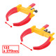 Sabot bloque roue antivol - pince roue anti -vol roue universel
