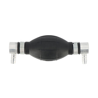 Poire d'amorçage carburant embouts 8mm, 2 coude 90°