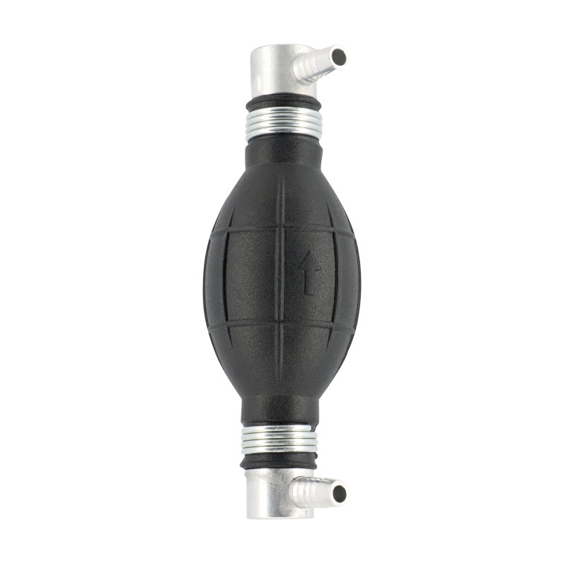 Poire d'amorçage carburant embouts 8mm, 2 coude 90°