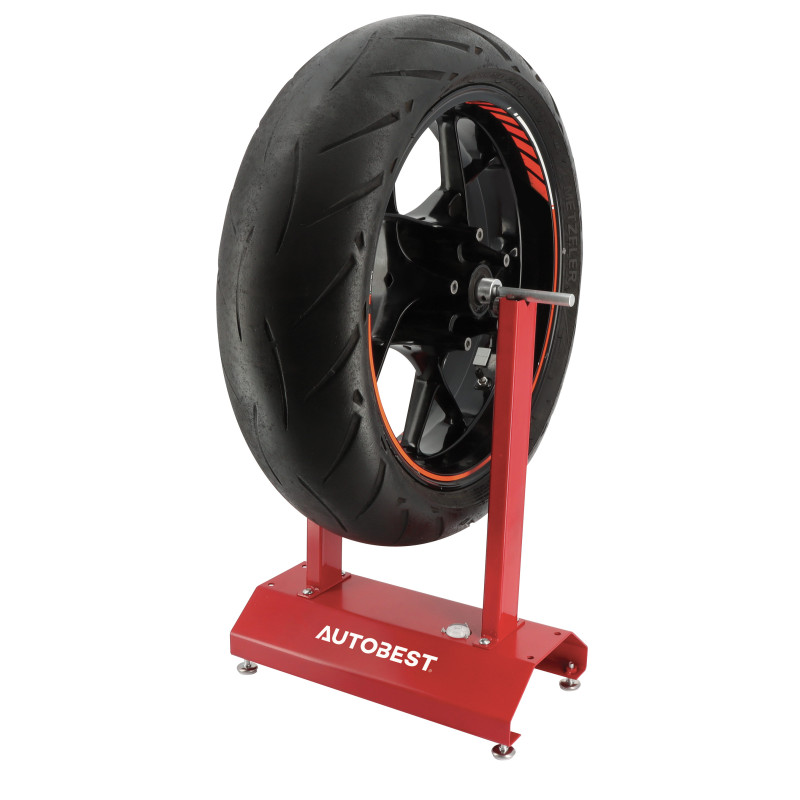 Equilibreuse de roues de moto manuelle