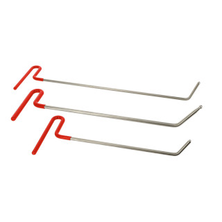 Jeu de 3 aiguilles de débosselage