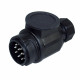 Prise male plastique 13 plots